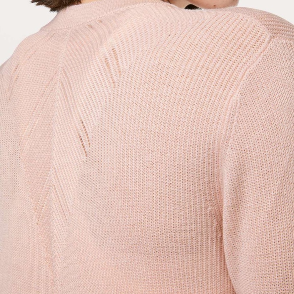 Lululemon sz 8 Time To Restore sweater - Picture 3 of 6